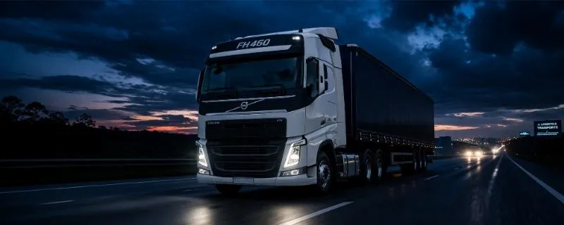 Gestão de frotas para transportadoras — Volvo FH 460
