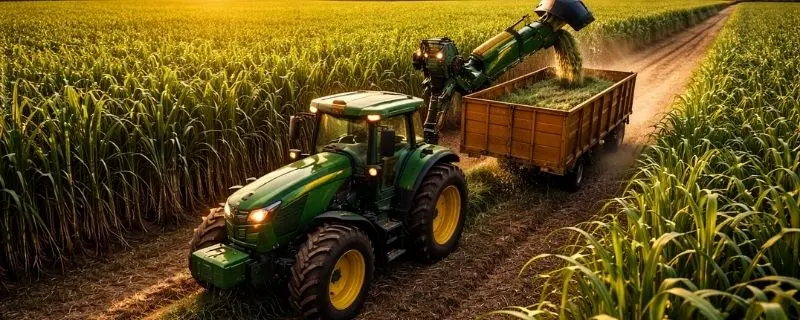Rastreamento agrícola — John Deere